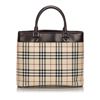 Image 2 : Burberry House Check Canvas Handbag