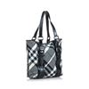 Image 1 : Burberry Beat Check Lowry Canvas Tote Bag