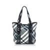 Image 2 : Burberry Beat Check Lowry Canvas Tote Bag