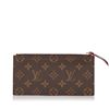 Image 2 : Louis Vuitton Monogram Josephine Wallet Zippered Insert