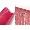 Image 3 : Chanel Camellia Patent Leather Wallet