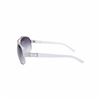 Image 1 : Guess Gf0141-10B-66 Men's Aviator Silver-Tone Grey Gradient Lenses Sunglasses