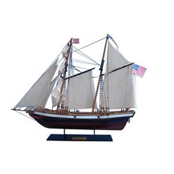 Wooden Lynx Model Ship 24"