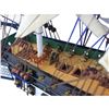 Image 3 : Wooden USS Constitution Tall Model Ship 24"