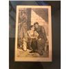Image 1 : Signed Antique French Etching, Prisoner at Confession