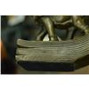Image 8 : Lucky Bronze Sculpture of 5 Elephants Crossing a Bridge 7" x 14"
