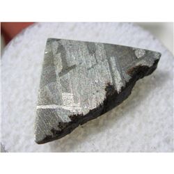 2.637 grams GIBEON Iron Meteorite Slice, Display Specimen