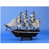 Image 2 : Wooden Cutty Sark Tall Model Clipper Ship 7"