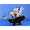Image 3 : Wooden Santa Maria Tall Model Ship 7"