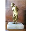 Image 1 : Vintage Cold Painted Bronze Figure of a Young Woman
