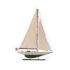 Image 1 : Wooden Shamrock Limited Model Sailboat 27"