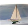 Image 5 : Wooden Shamrock Limited Model Sailboat 27"