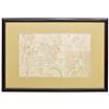 Image 2 : Framed Civil War Records Map, Nashville, More