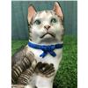 Image 5 : Superb 19thc English Victorian STAFFORDSHIRE Porcellaneous Cat Figure
