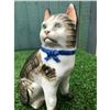 Image 9 : Superb 19thc English Victorian STAFFORDSHIRE Porcellaneous Cat Figure