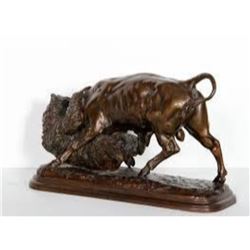 Bear and Bull By I. Bonheur