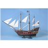Image 2 : Blackbeard's Queen Anne's Revenge Model Pirate Ship 36" - White Sails