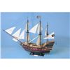 Image 3 : Blackbeard's Queen Anne's Revenge Model Pirate Ship 36" - White Sails