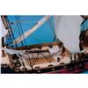 Image 5 : Blackbeard's Queen Anne's Revenge Model Pirate Ship 36" - White Sails