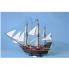 Image 4 : Captain Kidd's Black Falcon Limited Model Pirate Ship 36" - White Sails