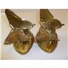 Image 1 : Vintage Brass Butterfly Bookends
