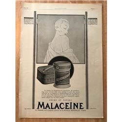 1920's French Magazine Advertisment, Parisian Cosmetics