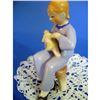 Image 5 : Vintage Early 20thc Hungarian DRASCHE Porcelain Figurine, Girl With Doll
