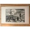 Image 1 : 19thc Engraving, Revolutionary War Scene, Defence of Fort Sullivan, Sullivan's Island South Carolina