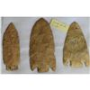 Image 1 : 3 Large Arrowhead Spear Points