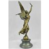 Image 11 : Bronze Sculpture of NIKE VICTORIA Winged Angel Goddess of Victory w/ Wreath 25" x 15"