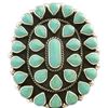 Image 4 : Taxco Mexican Sterling Turquoise Statement Ring