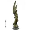 Image 9 : Bronze Statue Sculpture of Greek Goddess Athena as Warrior w/ Sword 37" x 13"