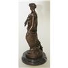 Image 10 : Bronze Metal Statue Sculpture of Julius or Augustus Caesar 17" x 7.5"