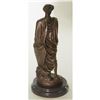Image 3 : Bronze Metal Statue Sculpture of Julius or Augustus Caesar 17" x 7.5"