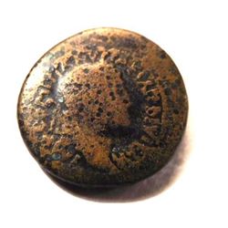Provincial Bronze Coin of Domitian: 69 - 96 A.D. -