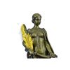 Image 4 : Bronze Sculpture of NIKE VICTORIA Goddess of Victory w/ Palm Branch & Sword 14" x 4.5"