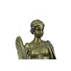 Image 4 : Bronze Sculpture of NIKE VICTORIA Goddess of Victory w/ Palm Branch & Sword 14" x 4.5"