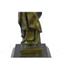 Image 6 : Bronze Sculpture of NIKE VICTORIA Goddess of Victory w/ Palm Branch & Sword 14" x 4.5"