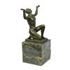 Image 4 : ATLAS Vienna Bronze Sculpture of Muscular Nude Male 7" x 5"