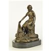 Image 3 : Demeter Ceres Goddess of the Harvest & Agriculture Bronze Sculpture 12" x 9"