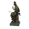 Image 9 : Athena Greek Goddess Bronze Statue 17" x 8"