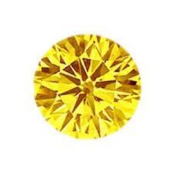 7ct Brilliant Cut Round Canary BIANCO Diamond
