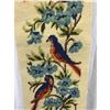 Image 2 : Vintage Birds Tapestry, Needlework Bell Pull, Wall Hanging