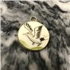 Image 1 : Ming Dynasty Pottery Shard Bird in Flight Pendant