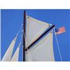 Image 4 : Wooden Columbia Model Sailboat Decoration 16"