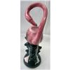 Image 2 : Vintage Miami, Pink Flamingo Bird Ceramic Candlestick Holder