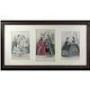 Image 1 : 19thc Hand-colored Ladies Fashion Plates