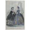 Image 4 : 19thc Hand-colored Ladies Fashion Plates