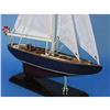 Image 5 : Wooden Endeavour Model Sailboat Decoration 16"