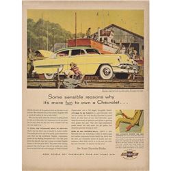 1954 Chevrolet Bel Air Sedan Advertisement